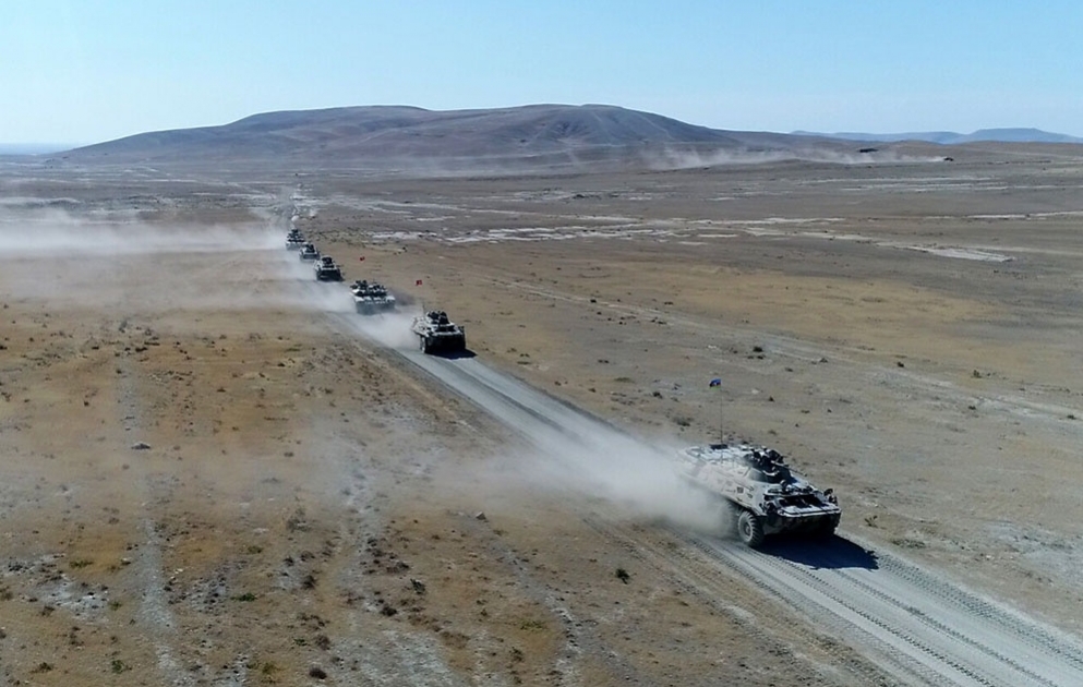 Another stage of the Azerbaijani-Turkish Joint Large-Scale Tactical Exercises completed