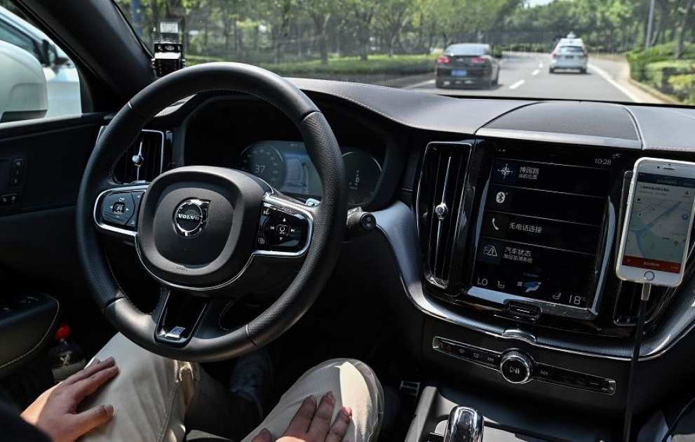 Mit dem "Robotaxi" durch Schanghai