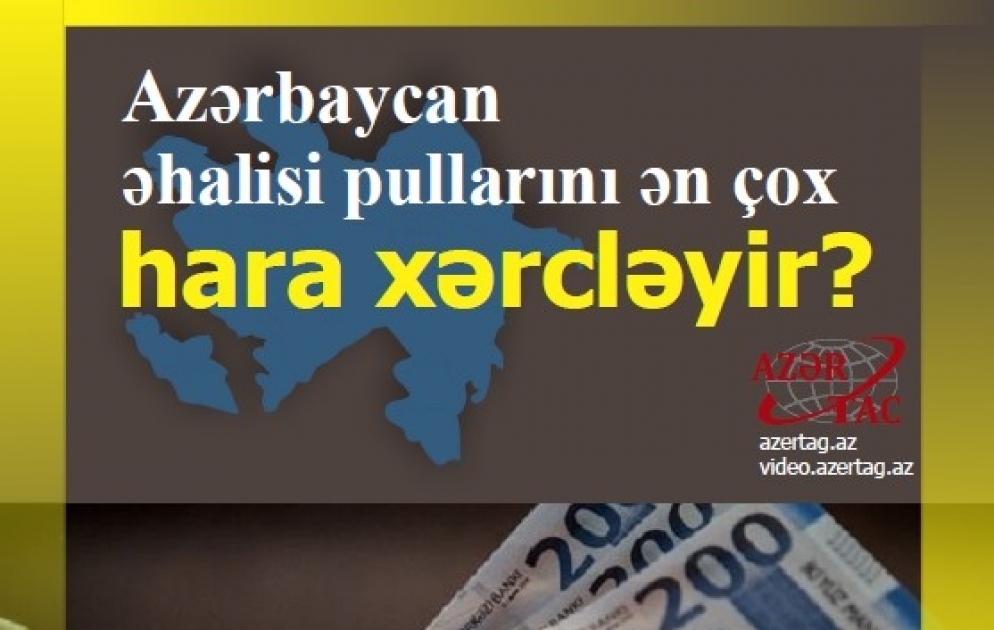 Azərbaycan əhalisi pullarını ən çox hara xərcləyir - İnfoqrafika