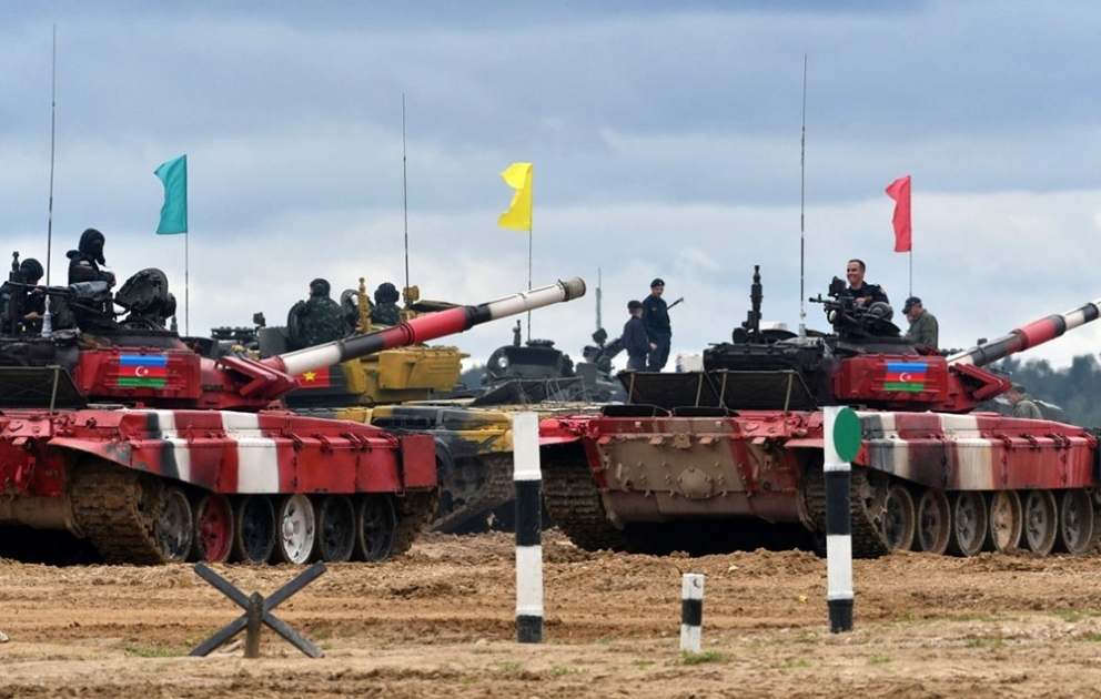 Azərbaycan tankçıları “Tank biatlonu” müsabiqəsində yarımfinal mərhələsinə yüksəlib
