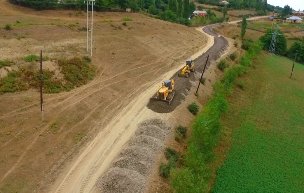 Cibir–Həzrə–Mucuq–Sudur avtomobil yolunun tikintisi oktyabr ayında yekunlaşacaq