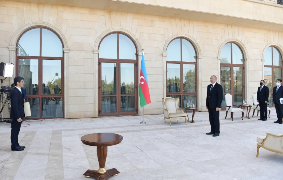 Prezident İlham Əliyev: Yaponiya və Azərbaycan arasında münasibətlər çox uğurla inkişaf edir