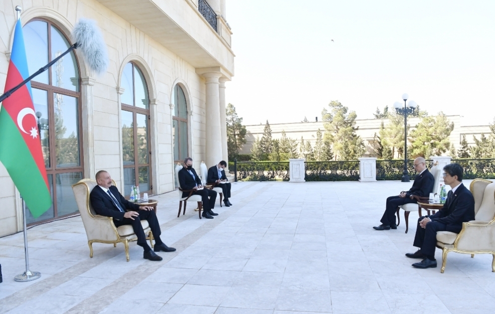 President Ilham Aliyev: Two important projects we are implementing with the support of Japanese financial institutions are a great contribution to our energy security