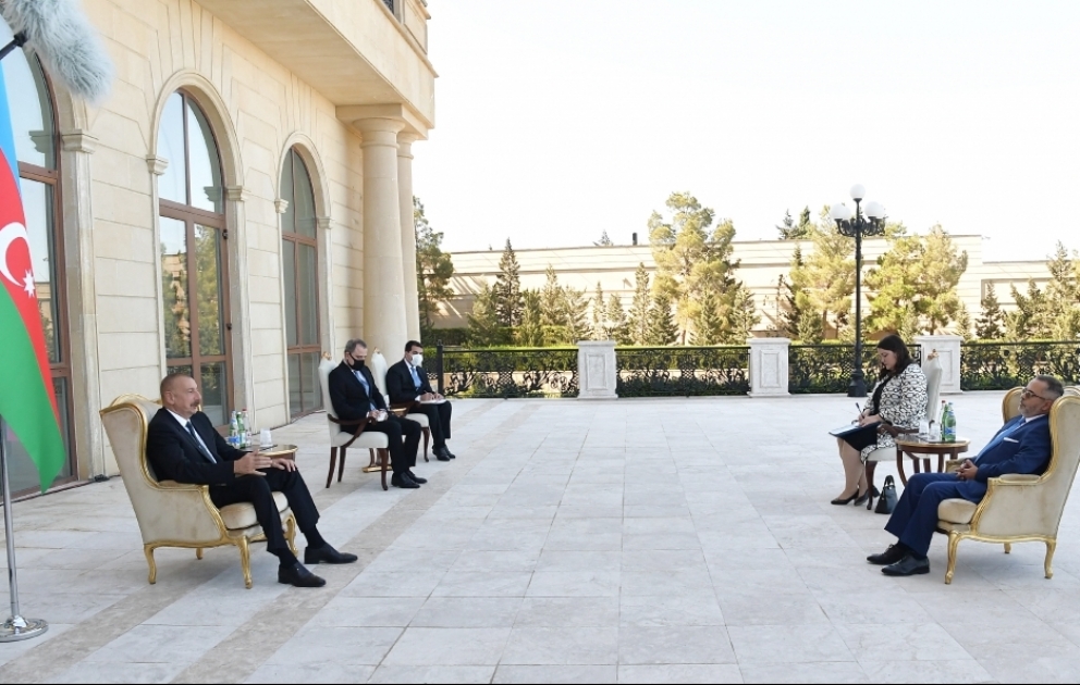 Prezident İlham Əliyev: Hazırda Azərbaycan ilə Yunanıstan arasında faktiki olaraq aktiv təmaslar yoxdur