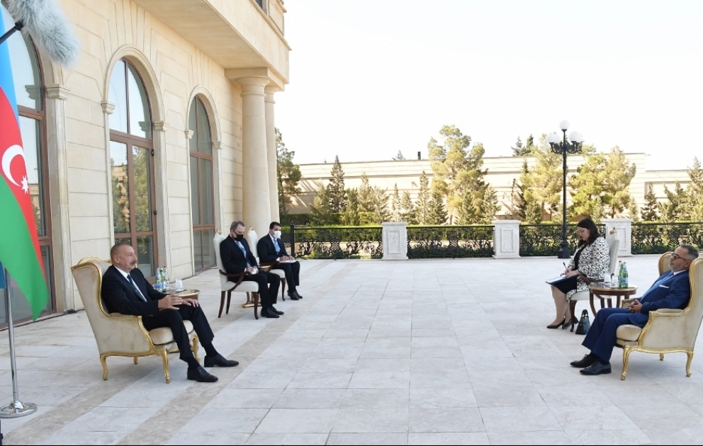 President Ilham Aliyev: At present, there are virtually no active contacts between Azerbaijan and Greece