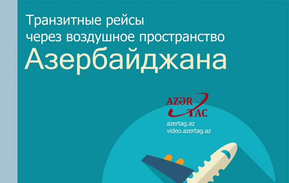 Транзитные рейсы через воздушное пространство Азербайджана