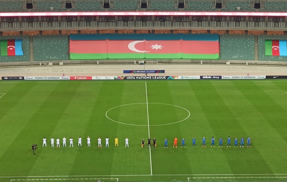 Bu gün futbol üzrə Azərbaycan millisi UEFA Millətlər Liqasında ikinci görüşünü keçirəcək