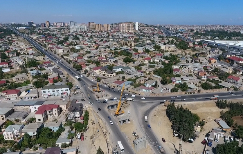 “Sulutəpə dairəsi”ndə müxtəlif səviyyəli yol qovşağı inşa edilir