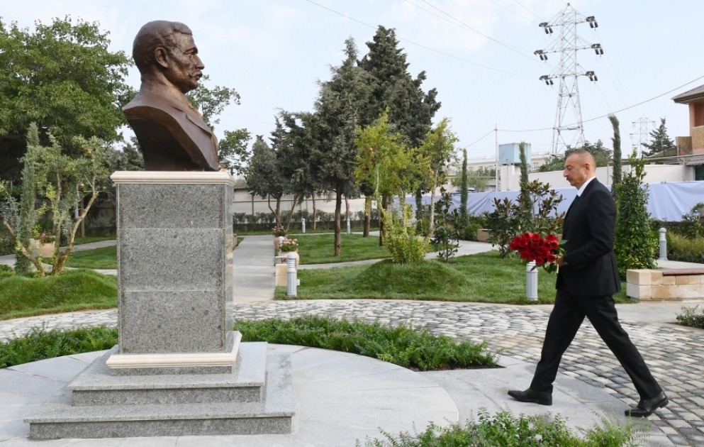 Park named after Murtuza Mukhtarov opened in Amirjan settlement, Baku President Ilham Aliyev viewed conditions created in the park