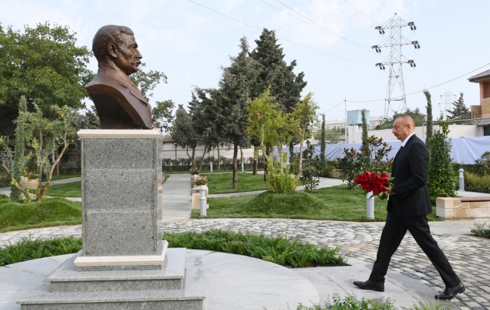 Le parc Moutouza Moukhtarov dans le bourg d’Emirdjan ouvre ses portes 
Le président Ilham Aliyev participe à la cérémonie