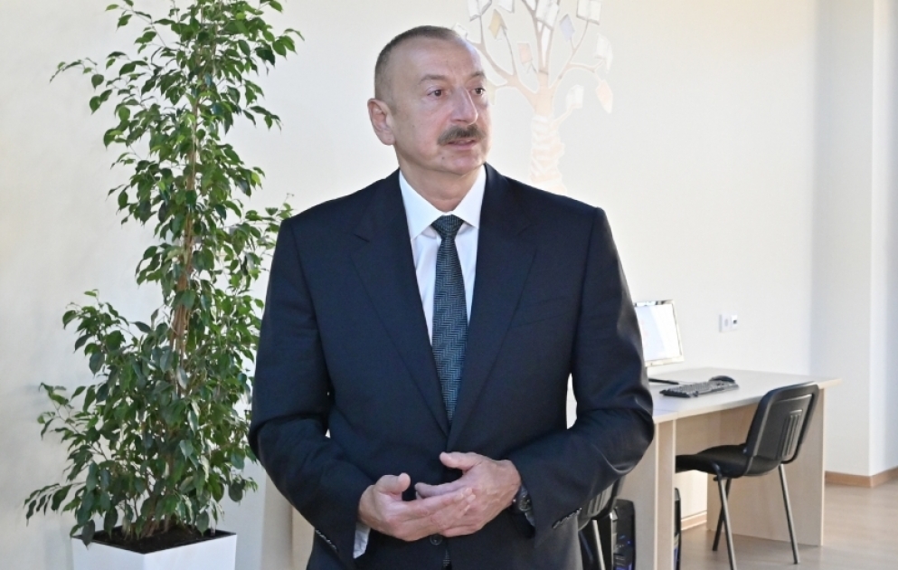 Prezident İlham Əliyev: Biz daxili tələbatı nə qədər mümkünsə, yerli məhsullar hesabına təmin etməliyik