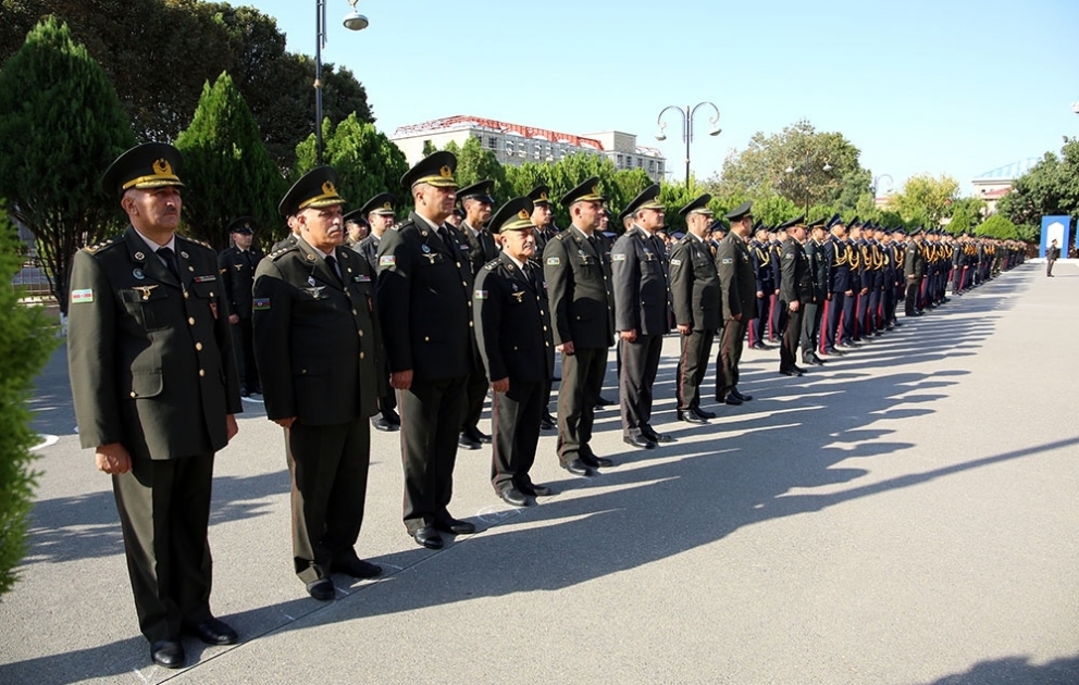 15 Sentyabr Bilik Günü Heydər Əliyev adına Hərbi Liseydə də qeyd edilib