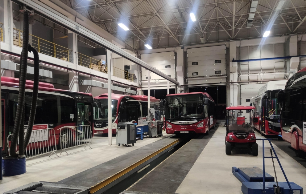 “Bakubus” iş şəraitini nümayiş etdirib