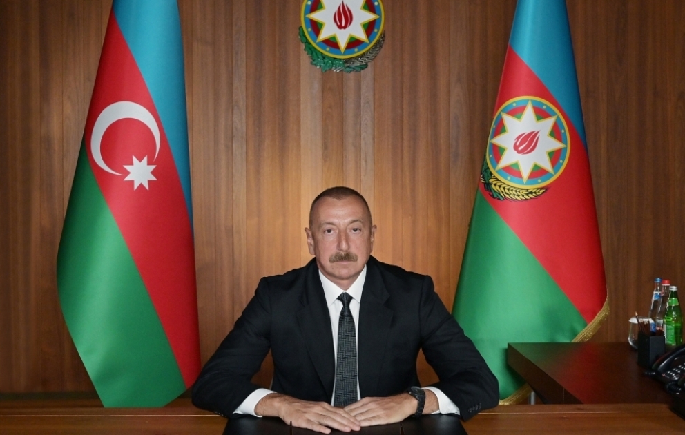 Une réunion de haut niveau consacrée au 75e anniversaire de l'ONU se tient en marge de la 75e session de l'Assemblée générale de l'ONU 
Ilham Aliyev, président azerbaïdjanais et président du MNA, a pris la parole par visioconférence lors de la réunion