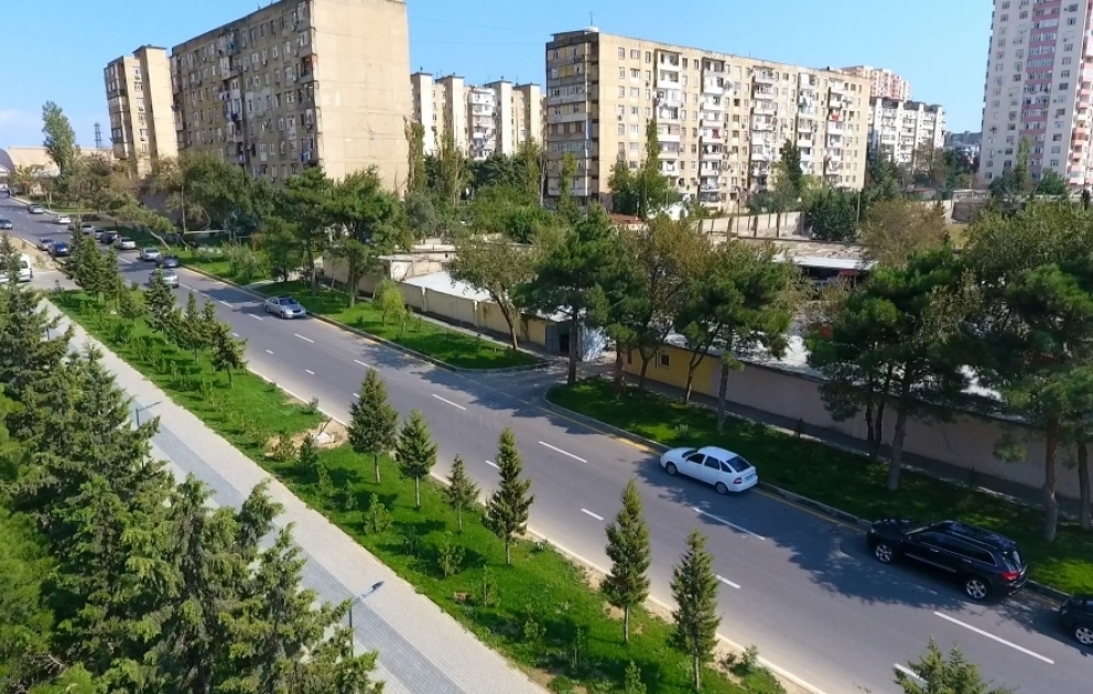 Xətai rayonunda 5 küçə təmir olunub