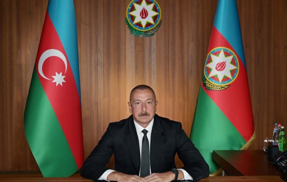 Prezident: Beynəlxalq sülh və təhlükəsizlik, pandemiyanın dünya dövlətlərinə təsiri ölkələr arasında həmrəylik tələb edir