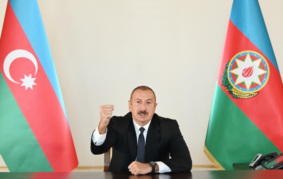 Prezident İlham Əliyev: Tarixi ədalət bizim tərəfimizdədir, beynəlxalq hüquq bizim tərəfimizdədir