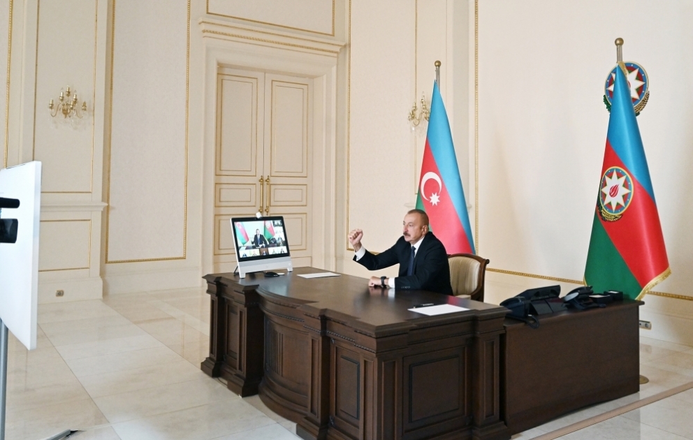 Prezident İlham Əliyev: Ermənistanın Azərbaycana qarşı davam edən işğalçılıq siyasəti onun faşist mahiyyətini bütün dünyaya göstərir