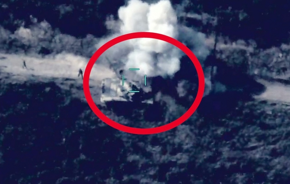 Two more enemy tanks were destroyed