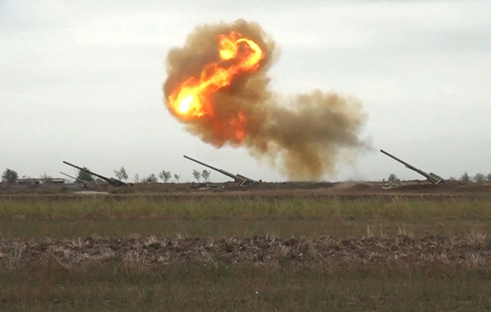 Enemy artillery units in the Aghdara direction were hit