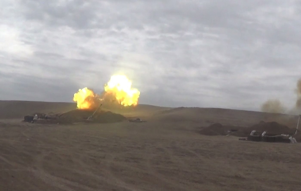 Artillery units inflict crushing blow on the enemy