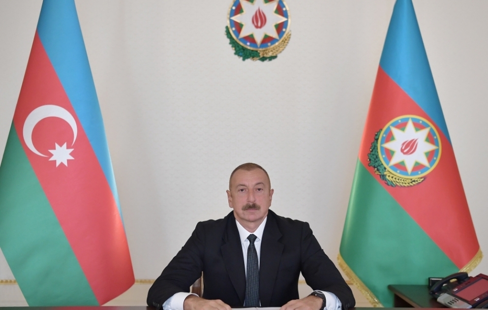 President Ilham Aliyev made speech in a video format at a meeting of Heads of State and Government on “Financing the 2030 Agenda for Sustainable Development in the Era of COVID-19 and Beyond”