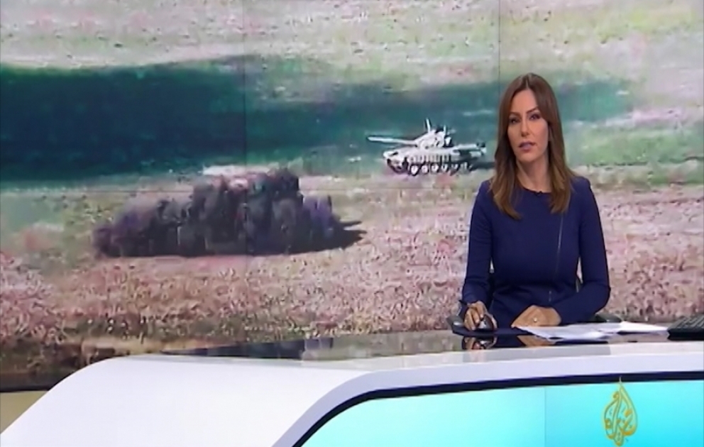 “Al Jazeera” cəbhə xəttindən daha bir reportaj yayımlayıb: Mülki obyektlər də atəşə məruz qalır