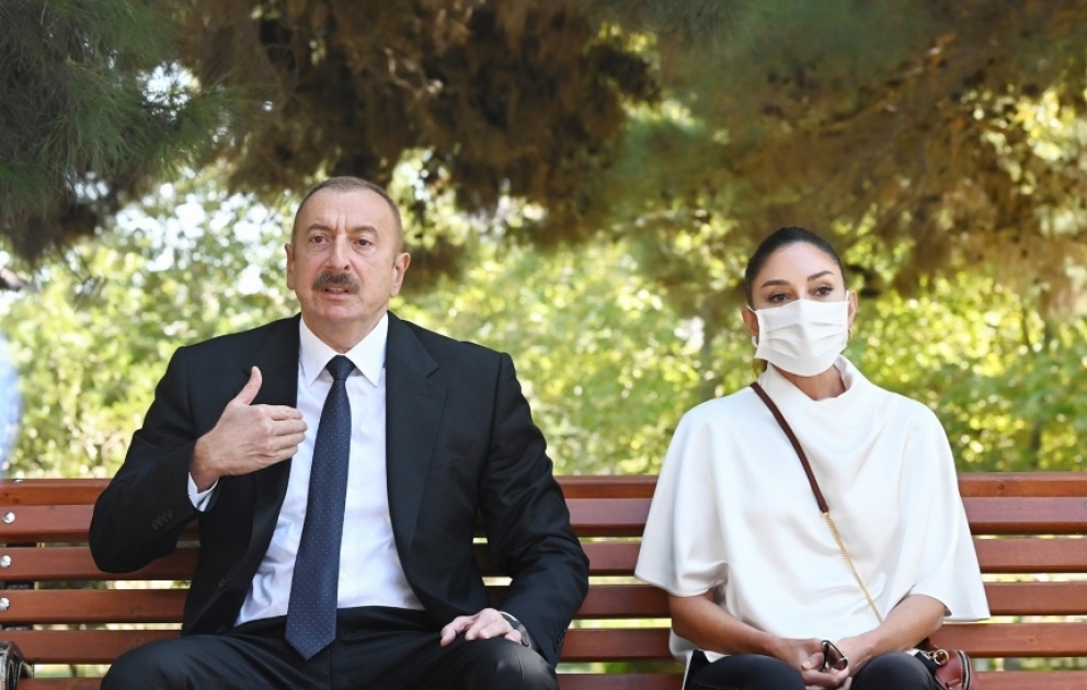 Prezident İlham Əliyev: Azərbaycan əsgəri, Azərbaycan zabiti öz vətəndaşlıq borcunu şərəflə yerinə yetirir