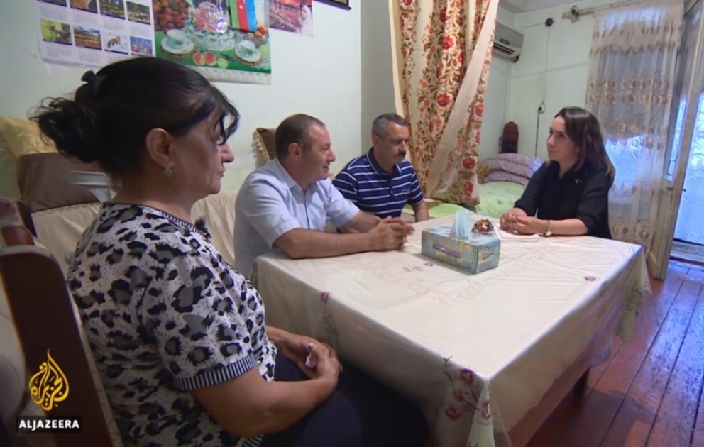 “Al Jazeera” telekanalı azərbaycanlı məcburi köçkünlər barədə reportaj yayımlayıb