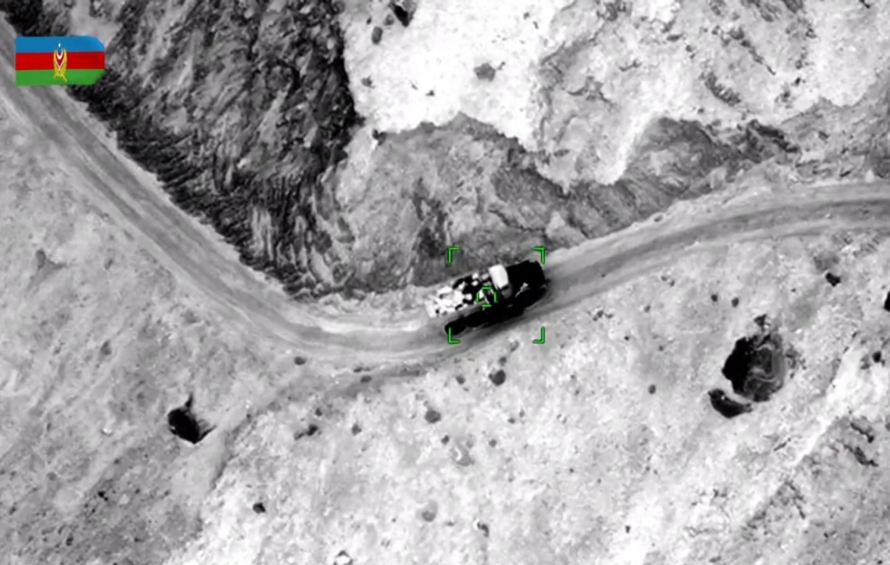 Enemy supply and combat equipment destroyed