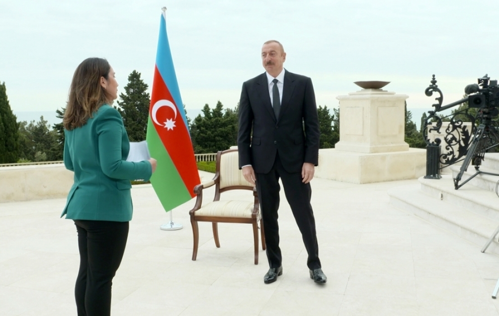 Prezident İlham Əliyev “Əl-Cəzirə” televiziya kanalına müsahibə verib