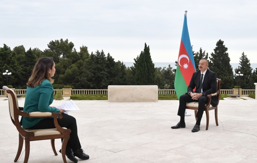 Prezident İlham Əliyevin “Əl-Cəzirə” televiziya kanalına müsahibəsi