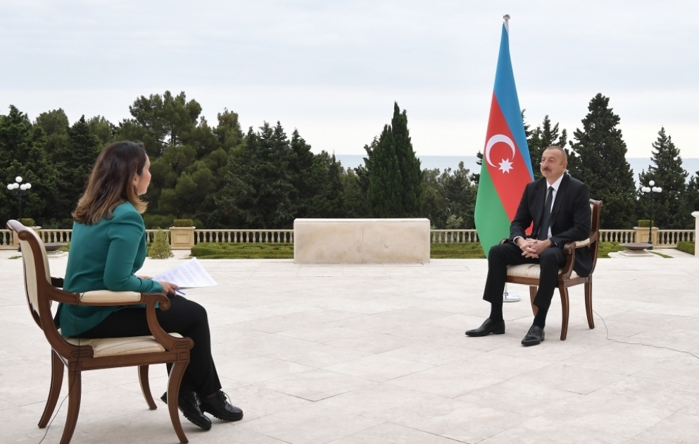 Prezident İlham Əliyev: Onlar “Qarabağ Ermənistan deyil” kimi yeni bəyanatla çıxış etməlidir və sonrasına biz baxarıq
