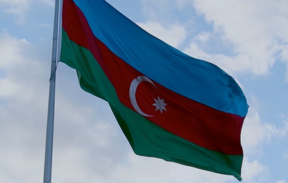 Suqovuşana Azərbaycan bayrağı asılıb
