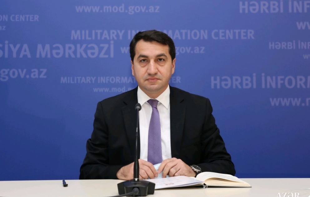 Prezidentin köməkçisi: Azərbaycan Silahlı Qüvvələri dəqiq zərbələrlə düşmənin legitim hərbi obyektlərini neytrallaşdırır
