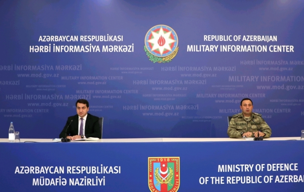 Hikmat Hajiyev: Armenia purposefully targets civilian population and facilities