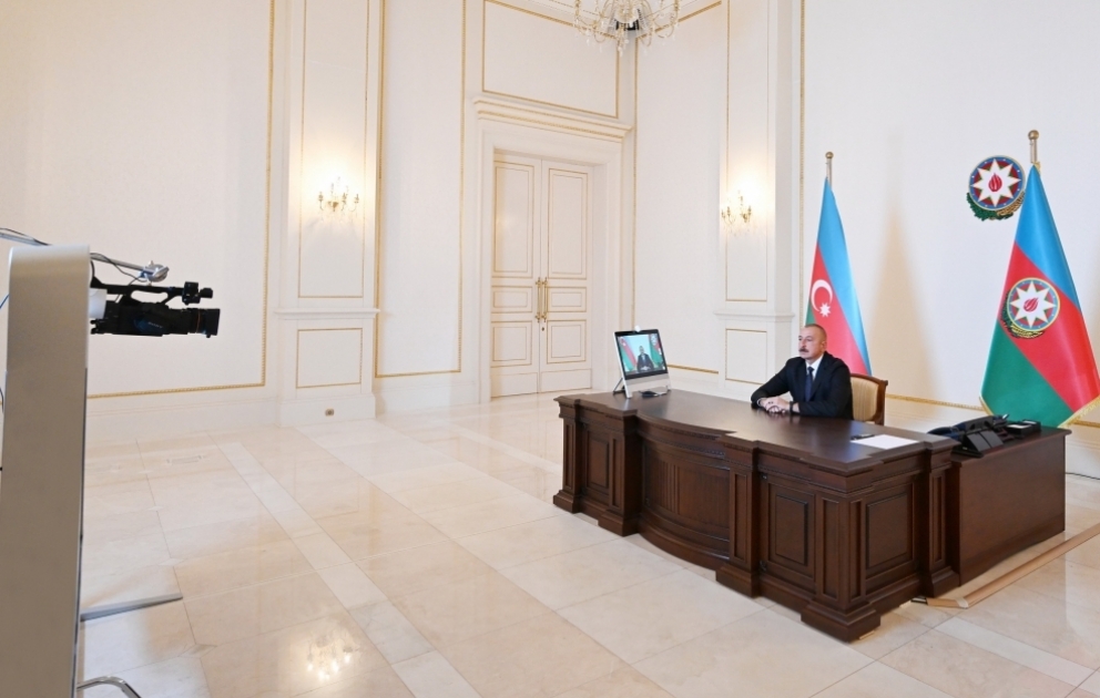 Prezident İlham Əliyev “Əl-Ərəbiyə” televiziya kanalına müsahibə verib