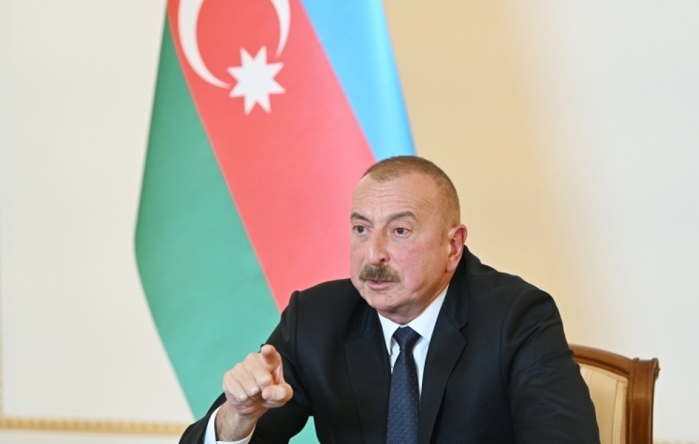 Prezident İlham Əliyev: Biz bu gün xalqımızın və dövlətimizin yeni tarixini yazırıq, şanlı tarixini yazırıq