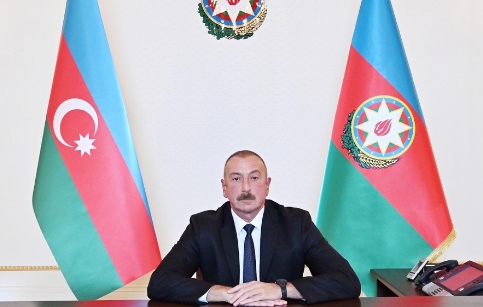 Aserbaidschans Präsident Ilham Aliyev appelliert an aserbaidschanische Bevölkerung