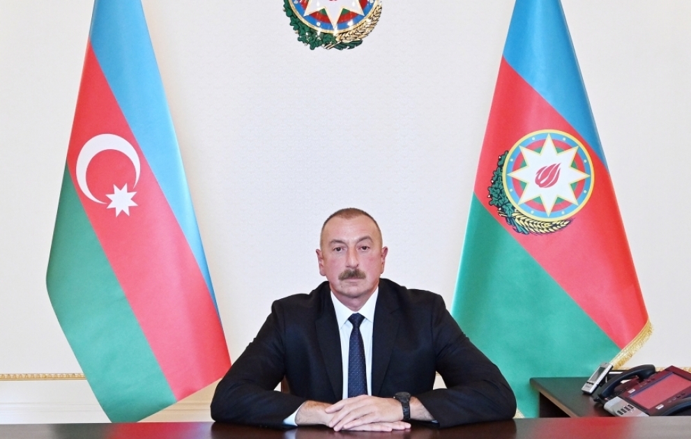 President Ilham Aliyev addressed the nation