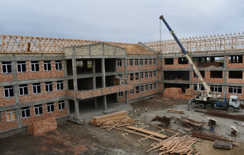 Qubada 850 şagird yerlik yeni məktəb binası tikilir