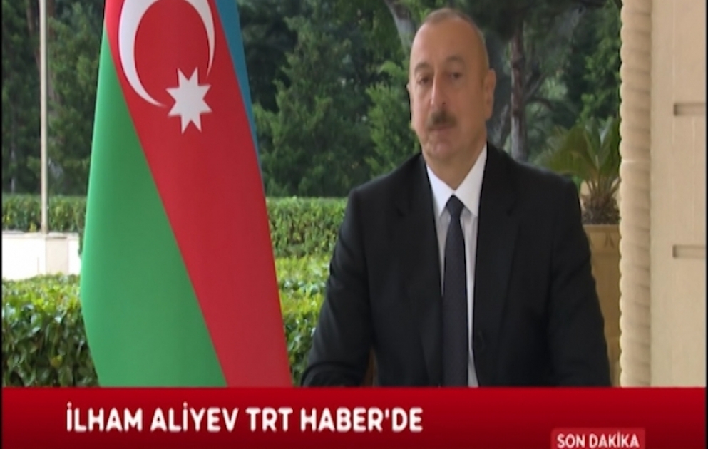 Prezident İlham Əliyev: Biz istəyirik ki, məsələ sülh yolu ilə həll olunsun, amma həll olunsun