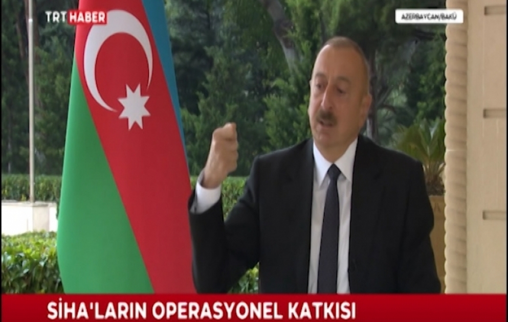 Prezident: Biz bu məsələni tarixi ədalət əsasında həll etməliyik. Tarixi ədalət onu deyir ki, Qarabağ qədim Azərbaycan torpağıdır
