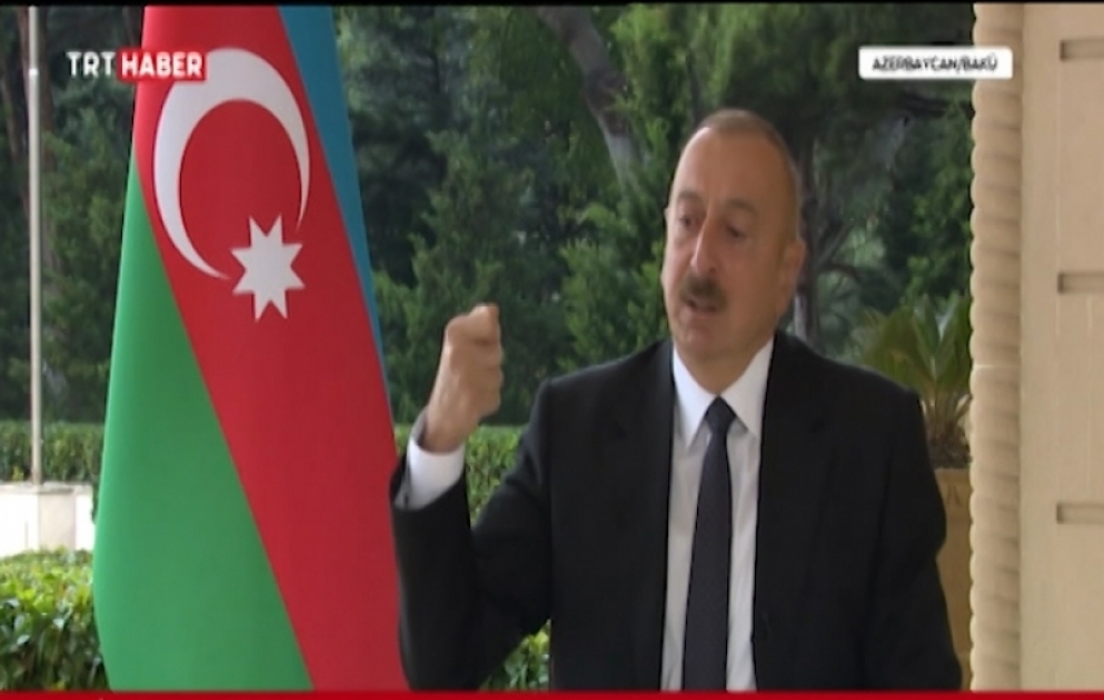 Azərbaycan Prezidenti: Ermənistanın iyul təxribatının hədəflərindən biri də TANAP boru xəttini nəzarətə almaq idi