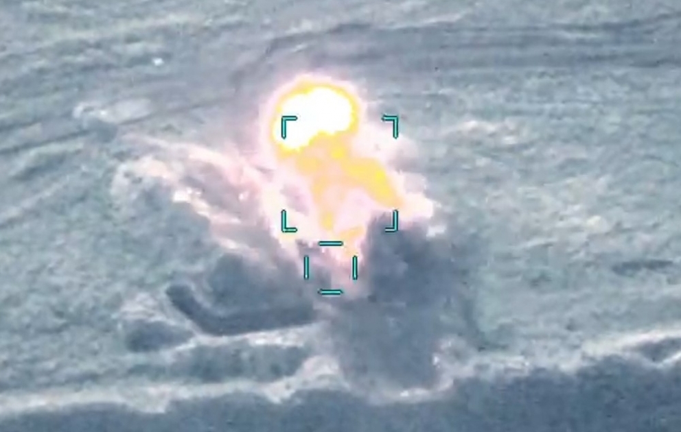 Enemy armored vehicles were destroyed