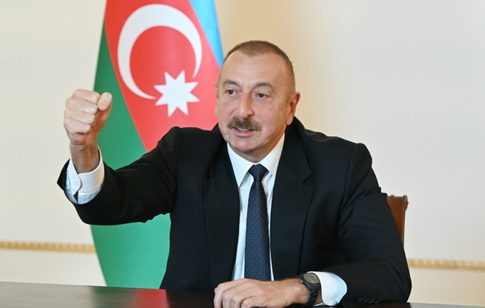 Prezident İlham Əliyev: Düşmən ölkənin xilasının yeganə yolu budur ki, torpaqlarımızdan çıxsınlar