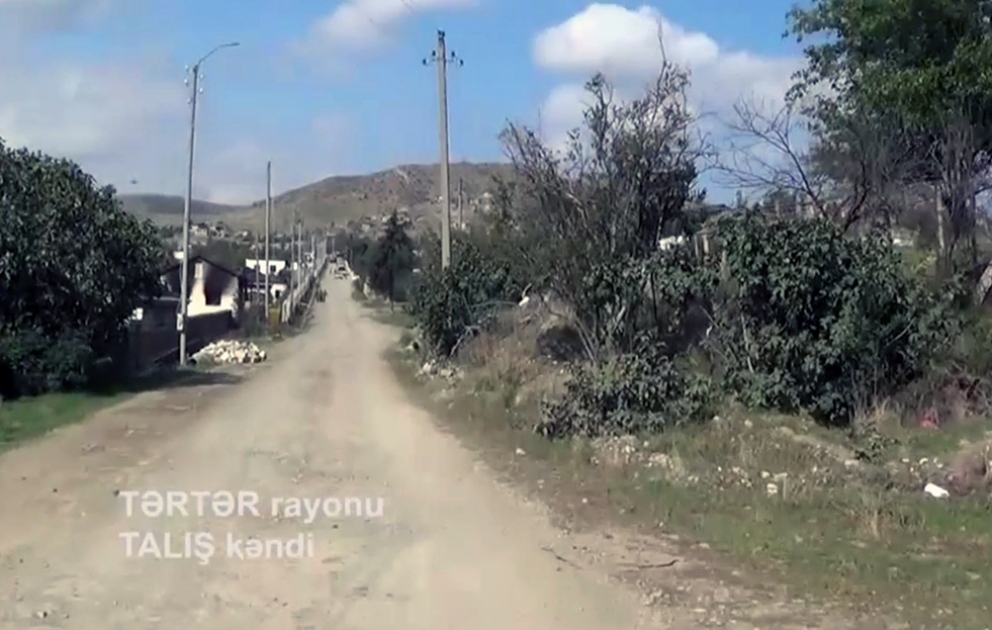 The Talish village of the Terter region liberated from the occupation