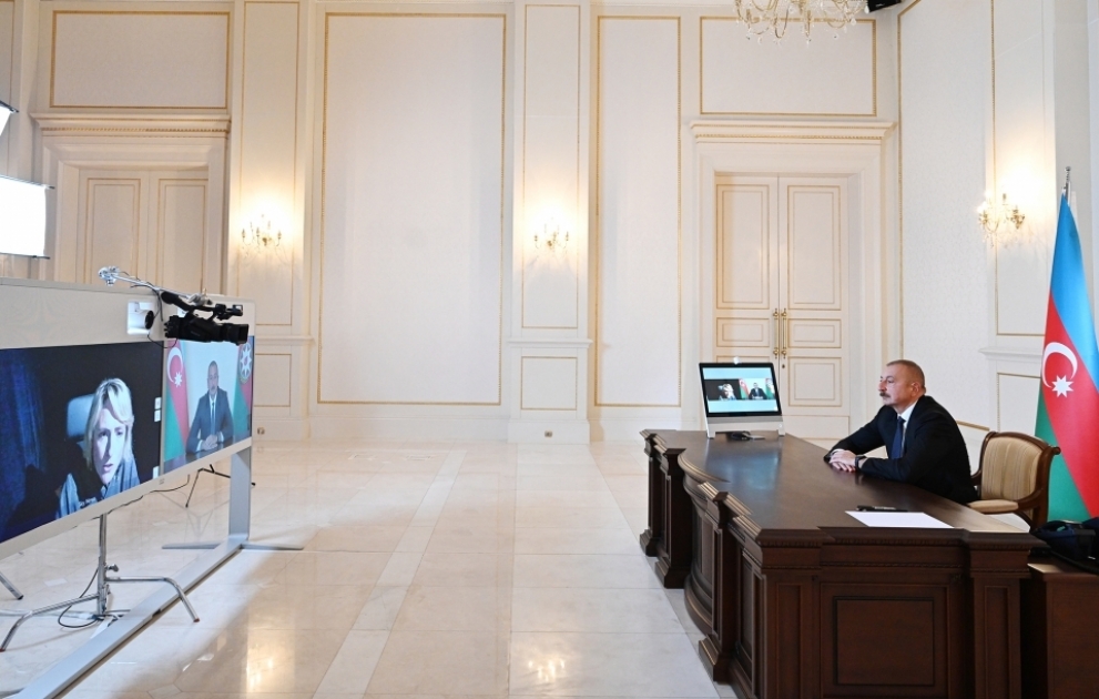 Azərbaycan Prezidenti İlham Əliyevin “Sky News” televiziya kanalına müsahibəsi