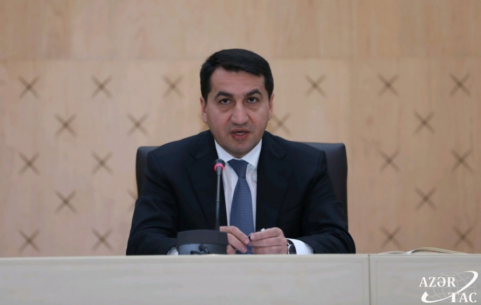 Hikmət Hacıyev: Münaqişələr tək hərbi deyil, hərbi-siyasi yolla da davam etdirilir