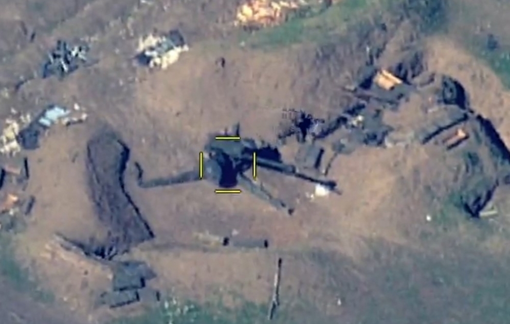 Artillery unit of the enemy deliberately violated ceasefire regime was destroyed